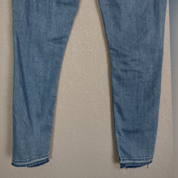Mother Undone Hem Looker Jeans Crop in Cliffhanger Size 26 - Picture 12 of 16